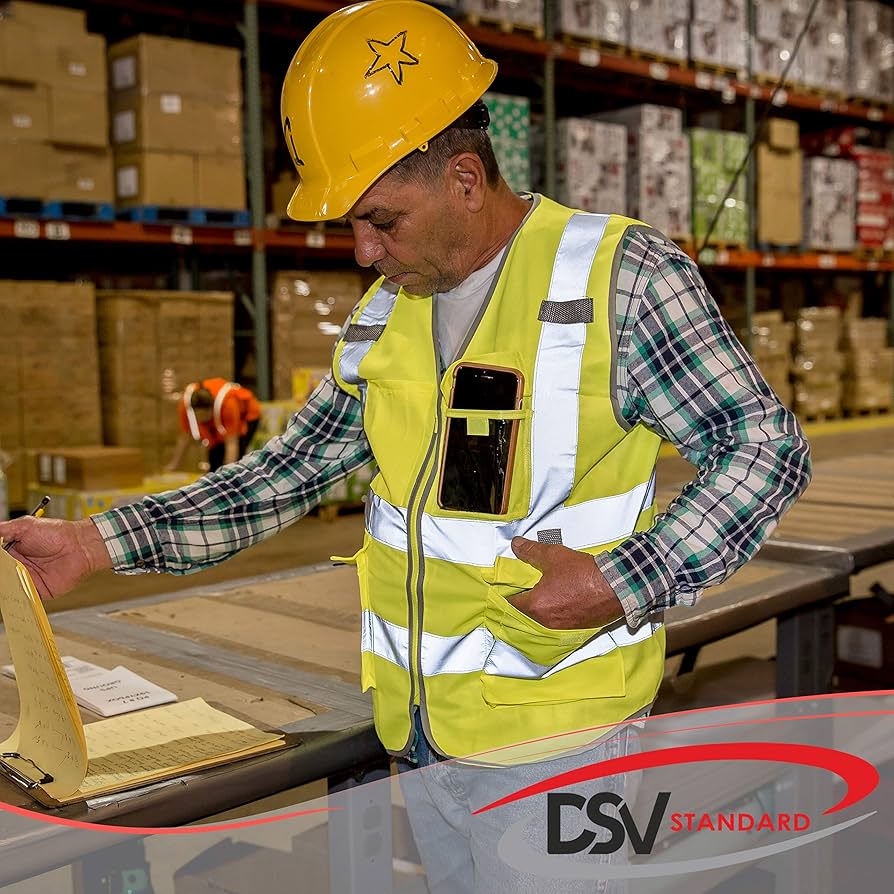 Amazon.com: DSV Standard 8 Pockets Class 2 High Visibility